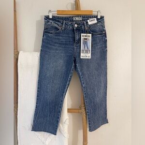 Rewash Women's Classic Rise Capri Denim Jeans size 3/26